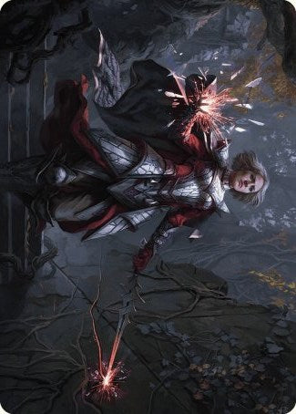 Rowan, Scion of War Art Card (31/81) [Wilds of Eldraine Art Series] | Odin's Place