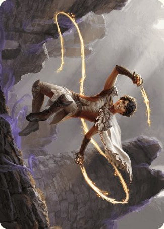 Kellan, the Fae-Blooded Art Card [Wilds of Eldraine Art Series] | Odin's Place