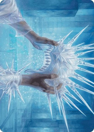 Hylda's Crown of Winter Art Card [Wilds of Eldraine Art Series] | Odin's Place