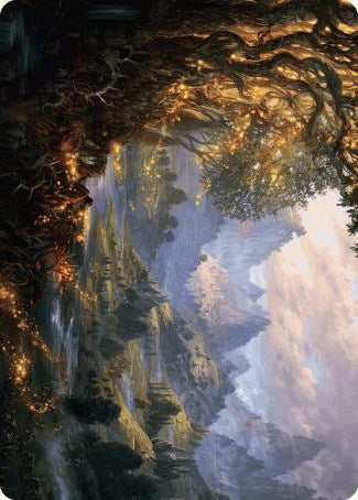 Evolving Wilds Art Card [Wilds of Eldraine Art Series] | Odin's Place