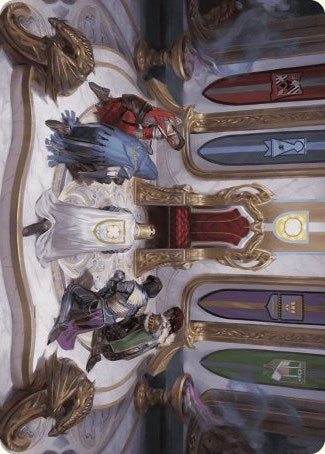 Throne of Eldraine Art Card [Wilds of Eldraine Art Series] | Odin's Place