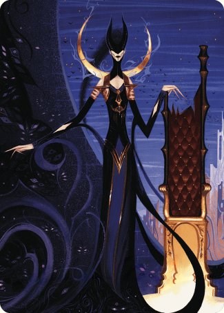 Ashiok, Wicked Manipulator Art Card (57/81) [Wilds of Eldraine Art Series] | Odin's Place