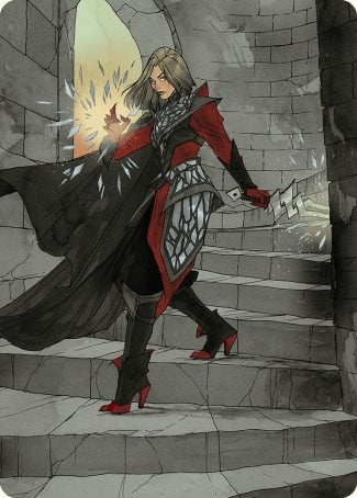 Rowan, Scion of War Art Card (59/81) [Wilds of Eldraine Art Series] | Odin's Place