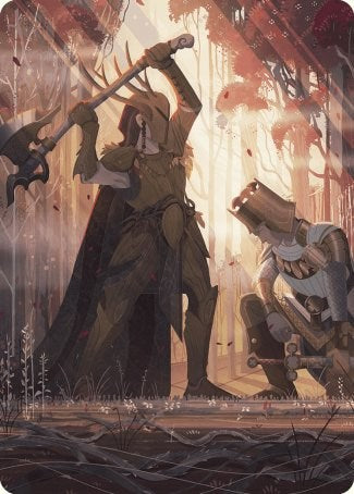 Karmic Justice Art Card [Wilds of Eldraine Art Series] | Odin's Place