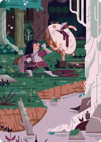Stab Wound Art Card [Wilds of Eldraine Art Series] | Odin's Place