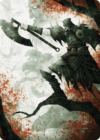 Garruk's Uprising Art Card [Wilds of Eldraine Art Series] | Odin's Place