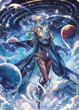 Omniscience Anime Art Card [Wilds of Eldraine Art Series] | Odin's Place