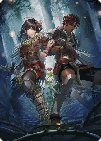 Defense of the Heart Art Card [Wilds of Eldraine Art Series] | Odin's Place