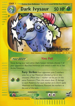Dark Ivysaur (6) (Winner) [Best of Promos] | Odin's Place