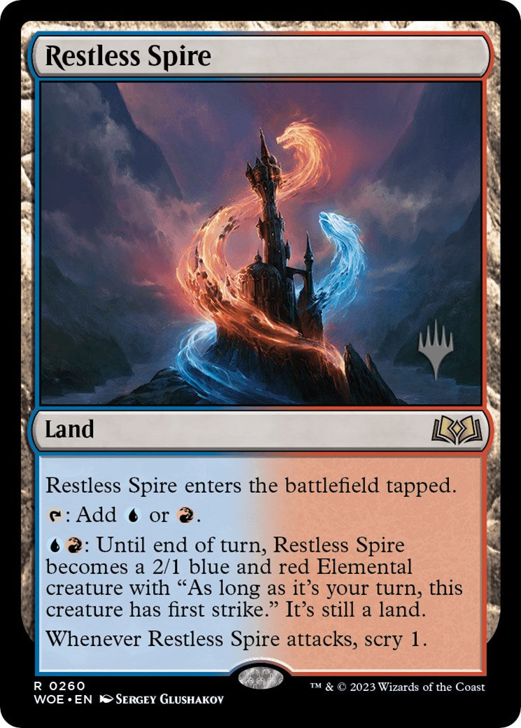 Restless Spire (Promo Pack) [Wilds of Eldraine Promos] | Odin's Place