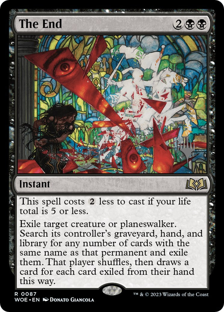 The End (Promo Pack) [Wilds of Eldraine Promos] | Odin's Place