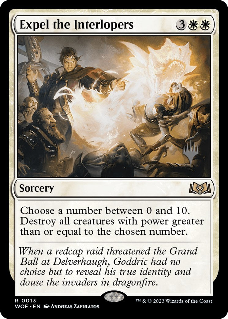 Expel the Interlopers (Promo Pack) [Wilds of Eldraine Promos] | Odin's Place
