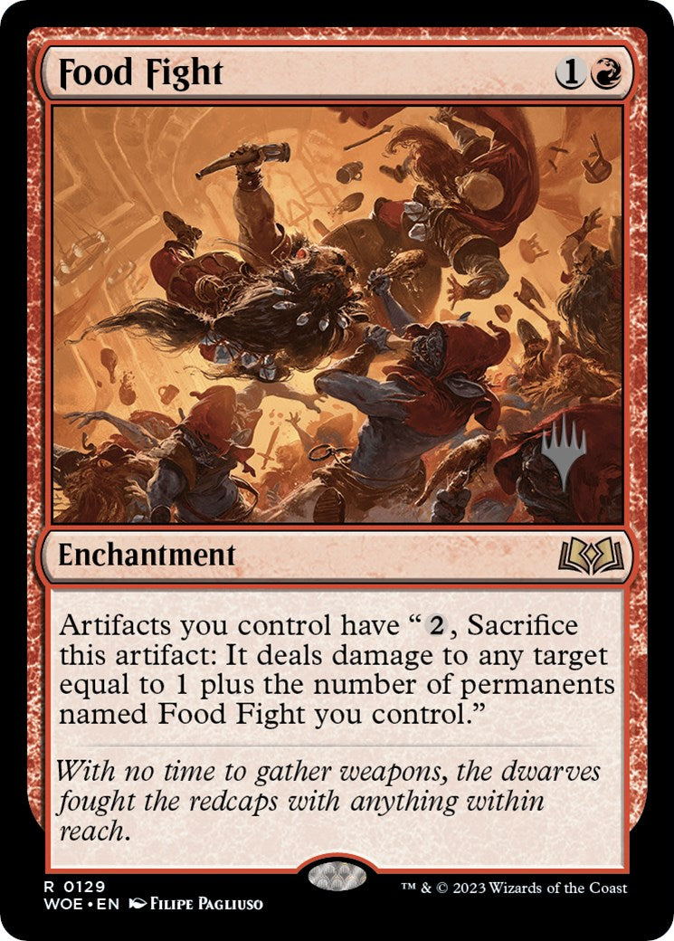 Food Fight (Promo Pack) [Wilds of Eldraine Promos] | Odin's Place