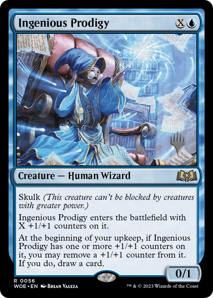 Ingenious Prodigy (Promo Pack) [Wilds of Eldraine Promos] | Odin's Place