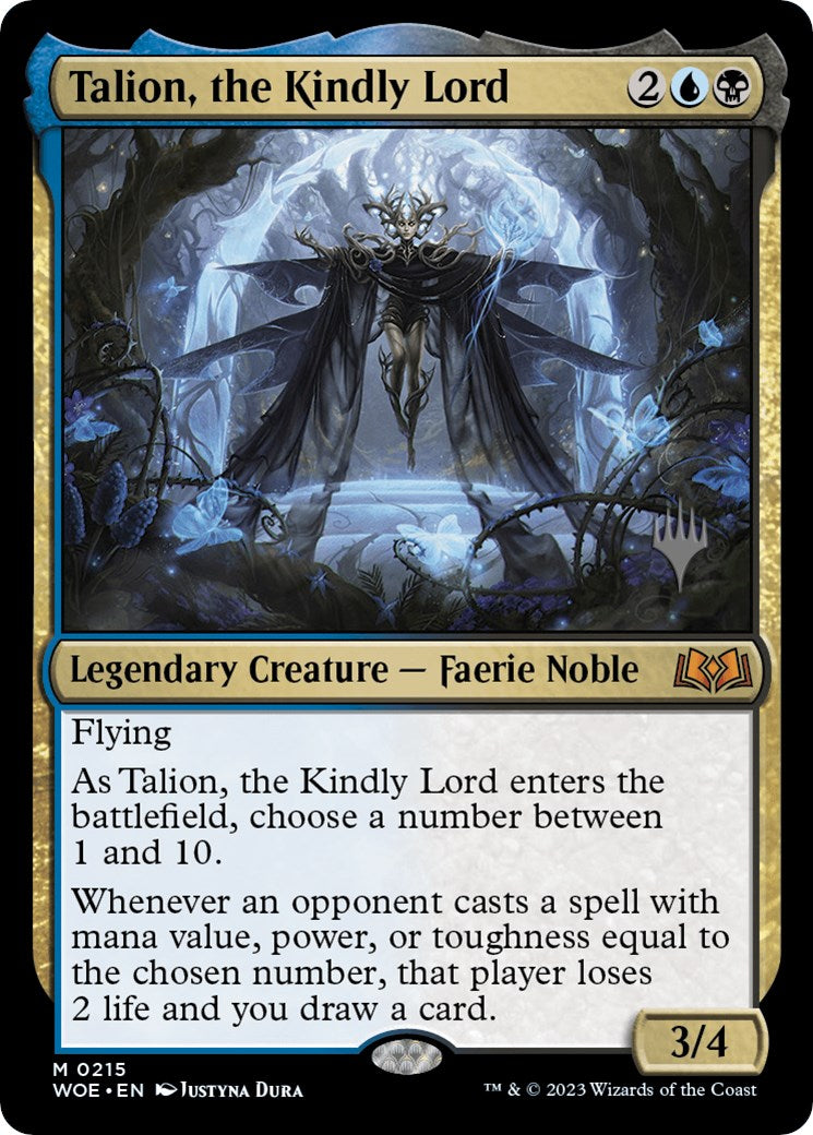 Talion, the Kindly Lord (Promo Pack) [Wilds of Eldraine Promos] | Odin's Place