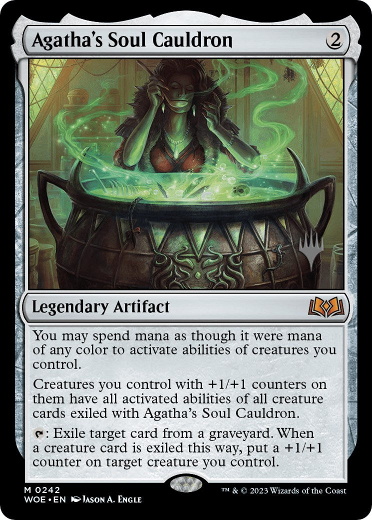 Agatha's Soul Cauldron (Promo Pack) [Wilds of Eldraine Promos] | Odin's Place