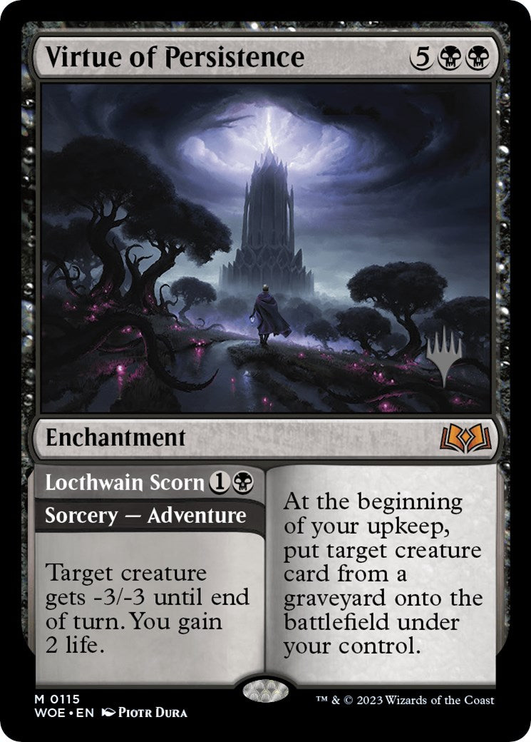 Virtue of Persistence (Promo Pack) [Wilds of Eldraine Promos] | Odin's Place