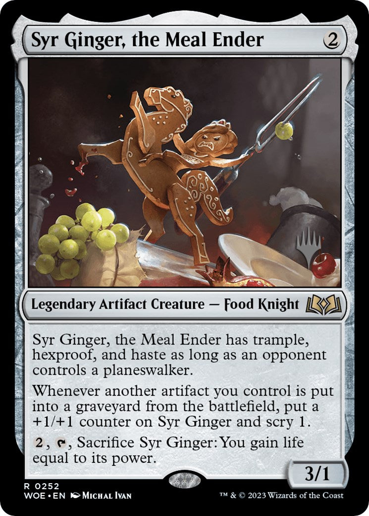 Syr Ginger, the Meal Ender (Promo Pack) [Wilds of Eldraine Promos] | Odin's Place