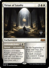 Virtue of Loyalty // Ardenvale Fealty (Promo Pack) [Wilds of Eldraine Promos] | Odin's Place