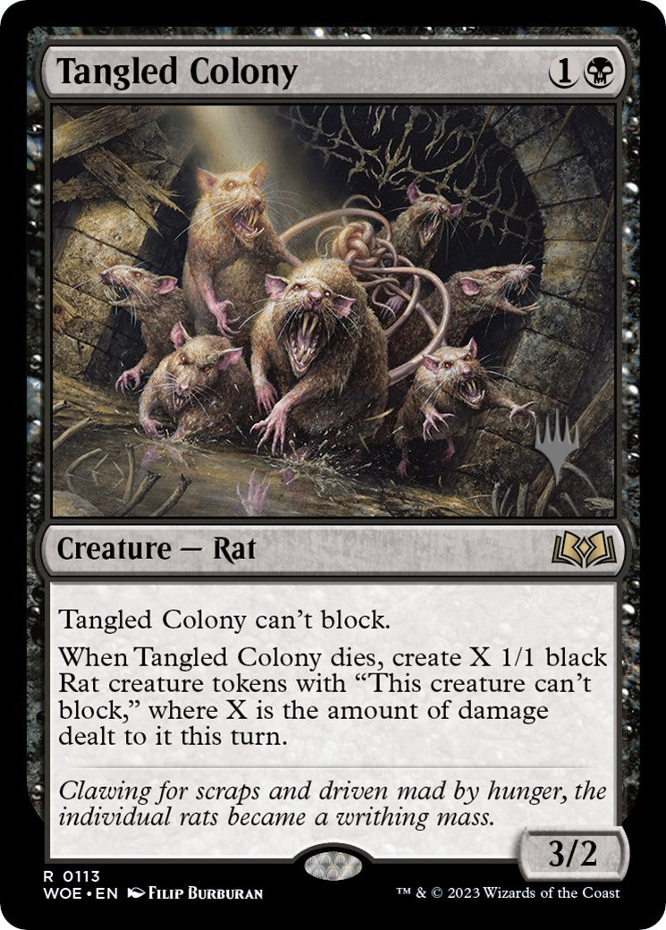 Tangled Colony (Promo Pack) [Wilds of Eldraine Promos] | Odin's Place