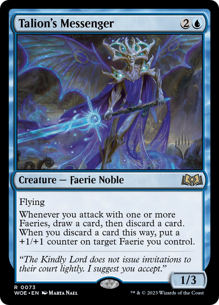 Talion's Messenger (Promo Pack) [Wilds of Eldraine Promos] | Odin's Place