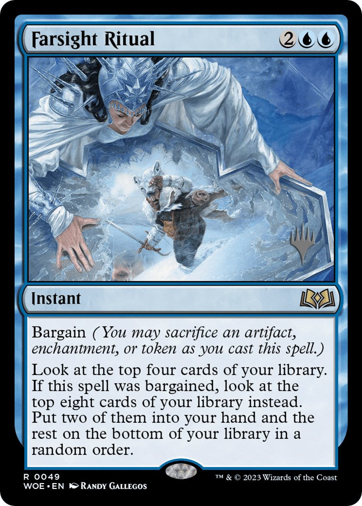 Farsight Ritual (Promo Pack) [Wilds of Eldraine Promos] | Odin's Place