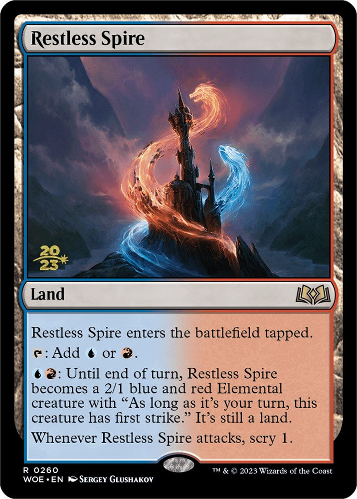 Restless Spire [Wilds of Eldraine Prerelease Promos] | Odin's Place