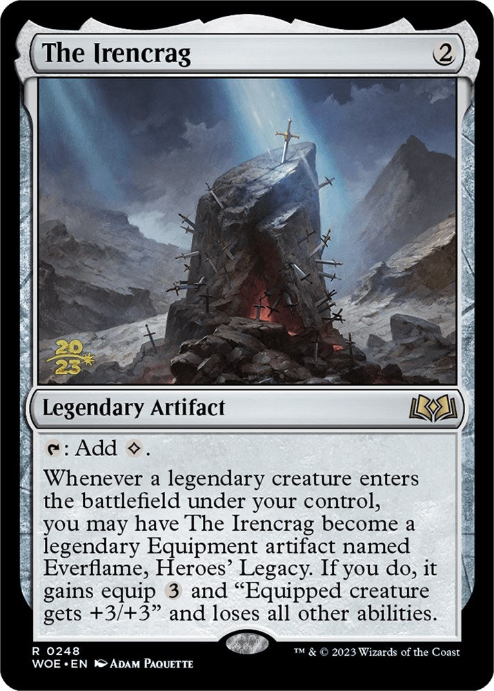 The Irencrag [Wilds of Eldraine Prerelease Promos] | Odin's Place