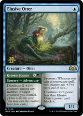 Elusive Otter // Grove's Bounty [Wilds of Eldraine Prerelease Promos] | Odin's Place
