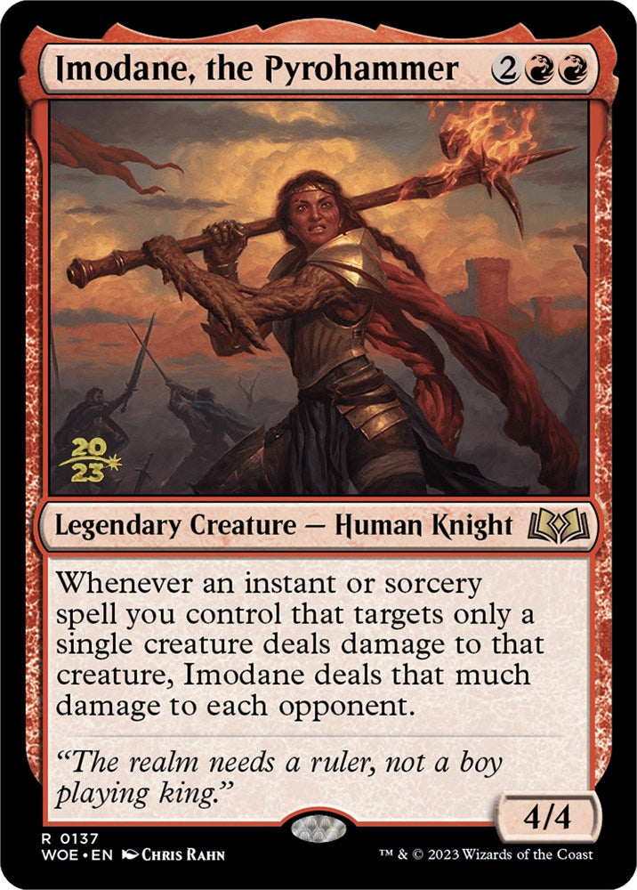 Imodane, the Pyrohammer [Wilds of Eldraine Prerelease Promos] | Odin's Place