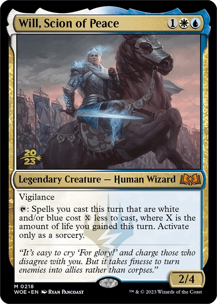 Will, Scion of Peace [Wilds of Eldraine Prerelease Promos] | Odin's Place
