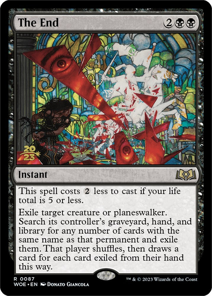 The End [Wilds of Eldraine Prerelease Promos] | Odin's Place