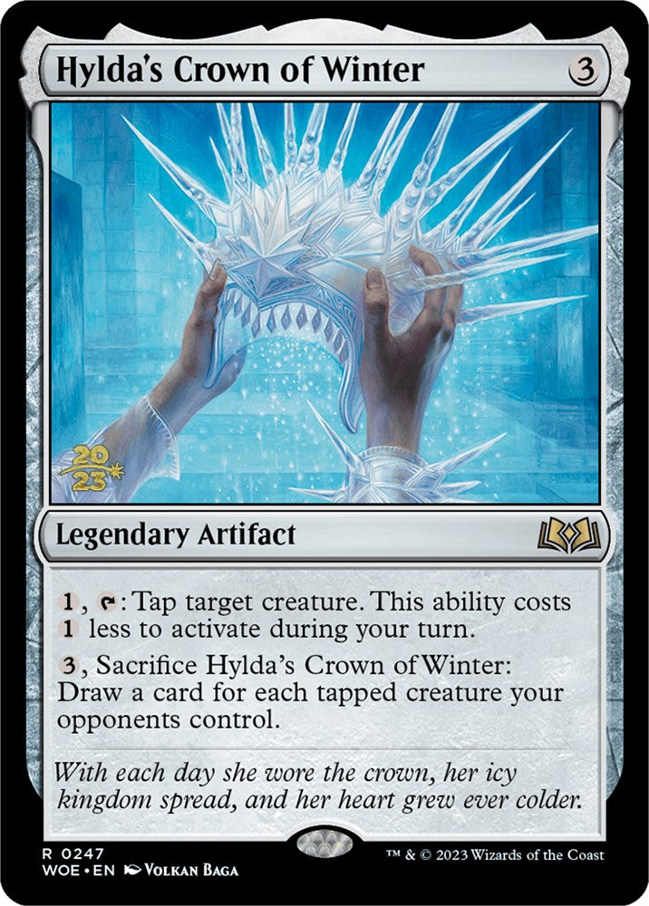Hylda's Crown of Winter [Wilds of Eldraine Prerelease Promos] | Odin's Place