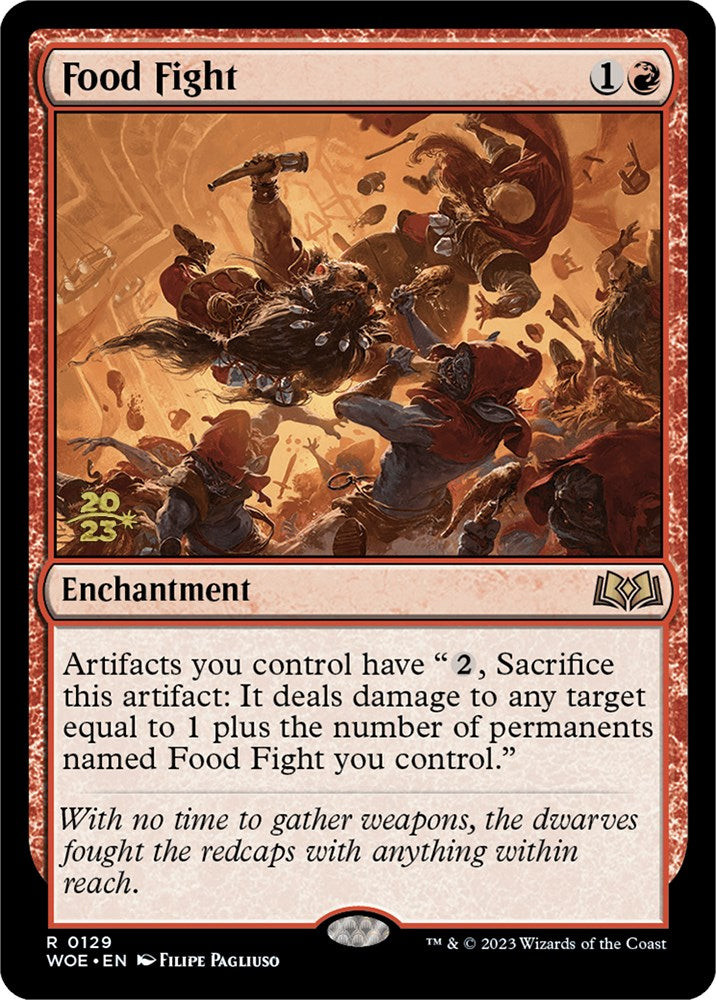 Food Fight [Wilds of Eldraine Prerelease Promos] | Odin's Place