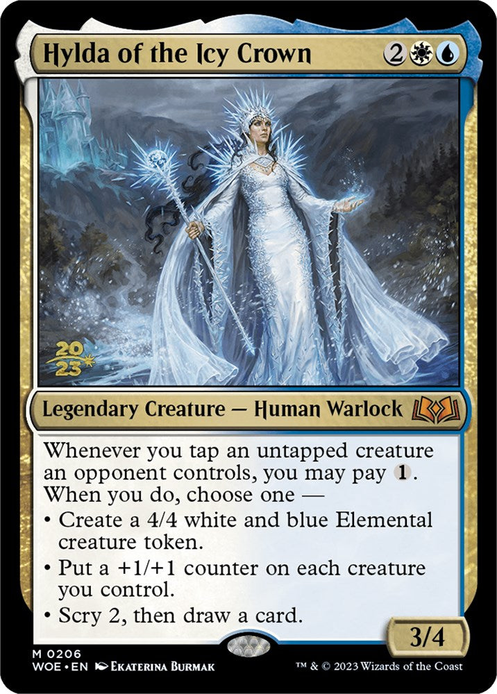 Hylda of the Icy Crown [Wilds of Eldraine Prerelease Promos] | Odin's Place
