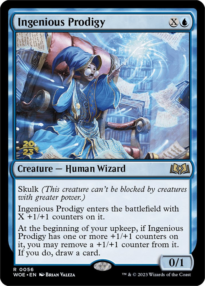 Ingenious Prodigy [Wilds of Eldraine Prerelease Promos] | Odin's Place