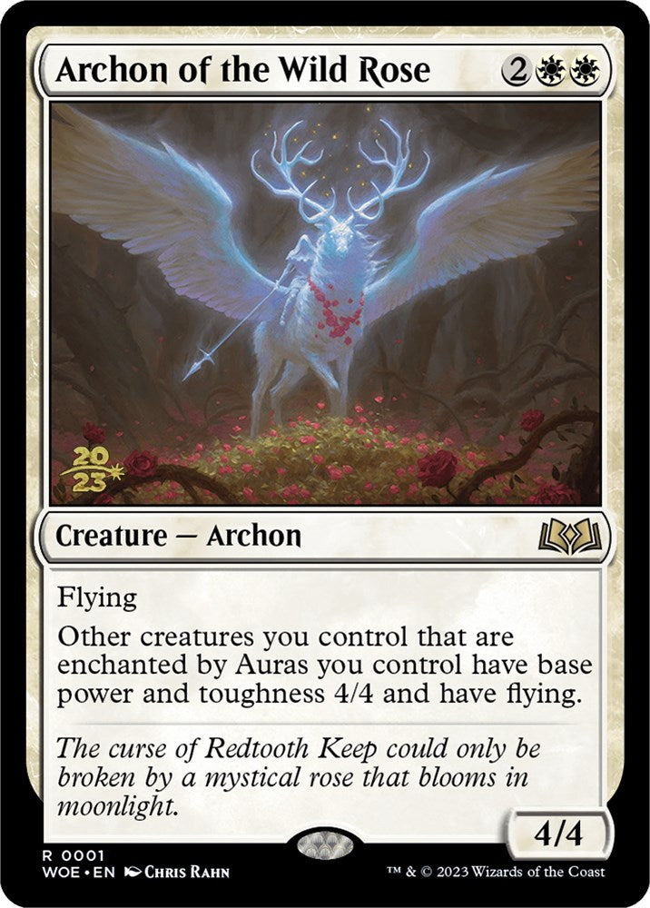 Archon of the Wild Rose [Wilds of Eldraine Prerelease Promos] | Odin's Place