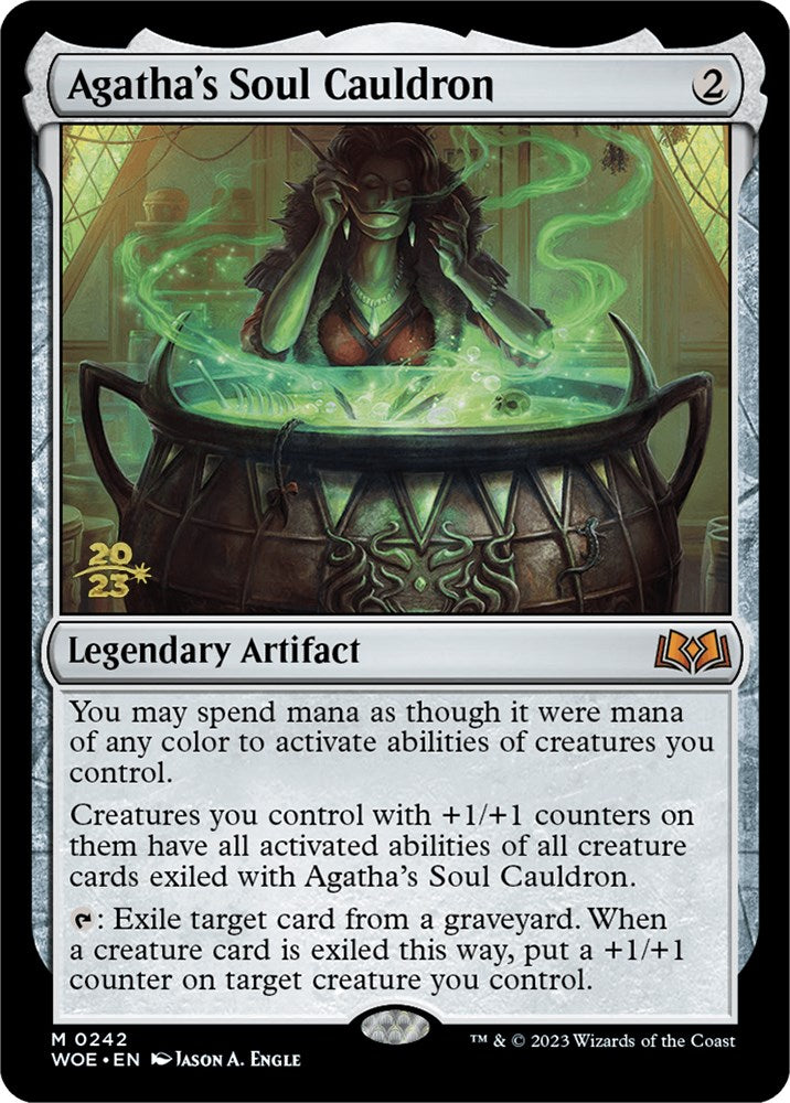 Agatha's Soul Cauldron [Wilds of Eldraine Prerelease Promos] | Odin's Place