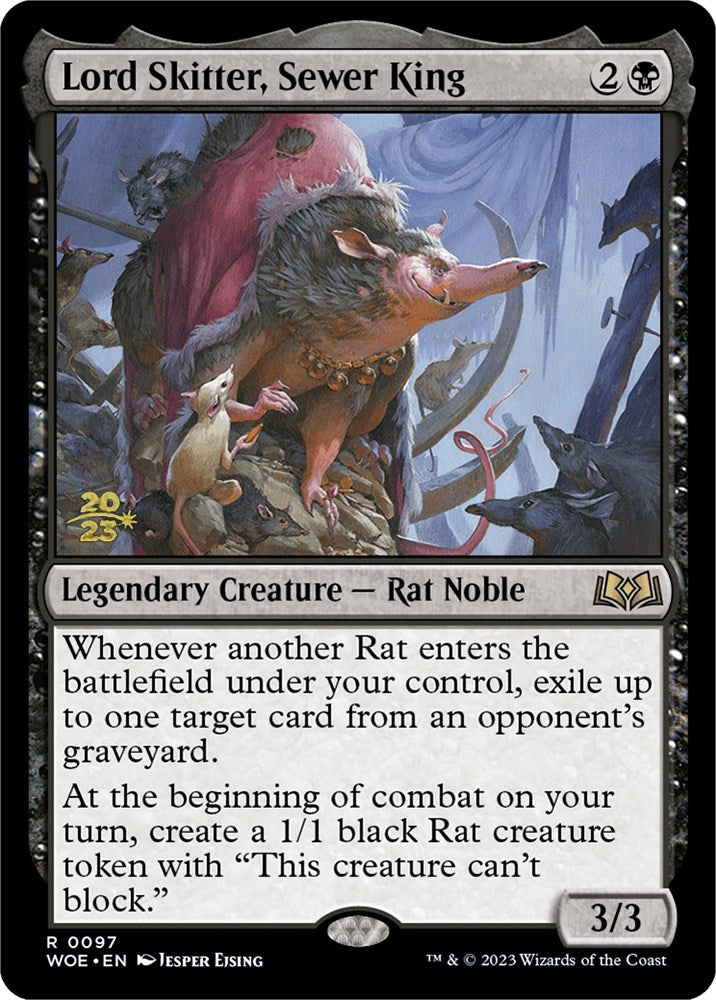 Lord Skitter, Sewer King [Wilds of Eldraine Prerelease Promos] | Odin's Place