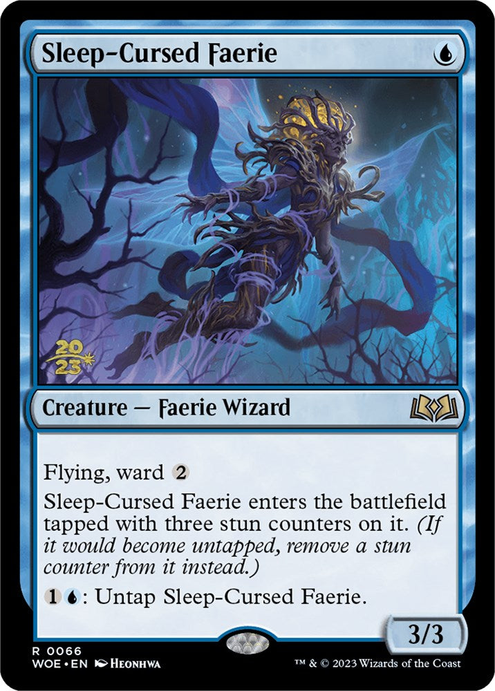 Sleep-Cursed Faerie [Wilds of Eldraine Prerelease Promos] | Odin's Place