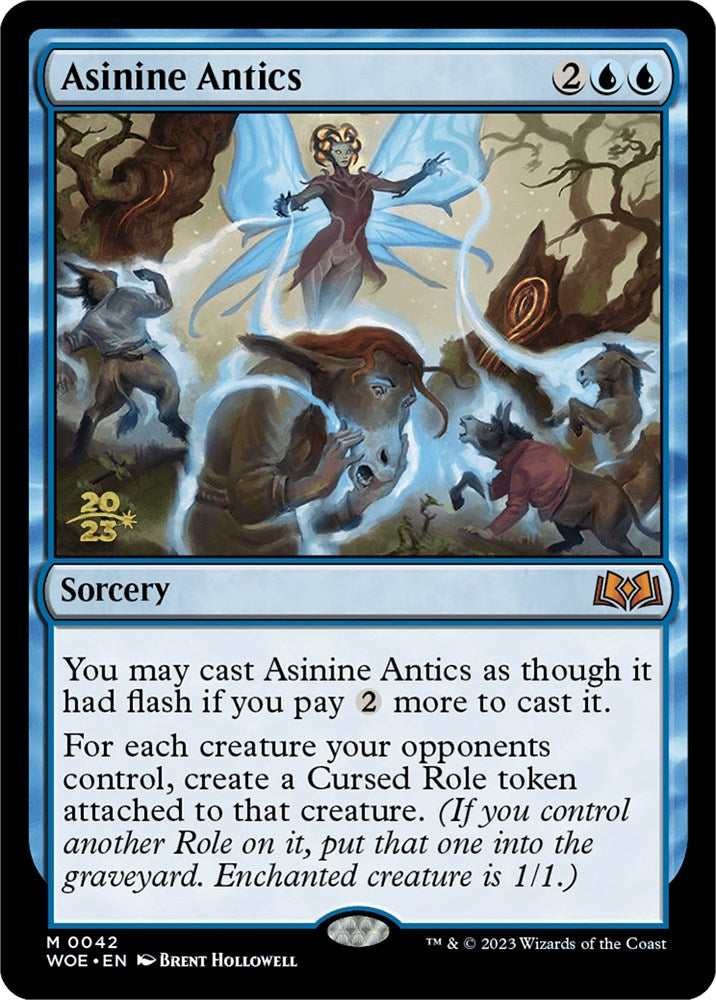 Asinine Antics [Wilds of Eldraine Prerelease Promos] | Odin's Place