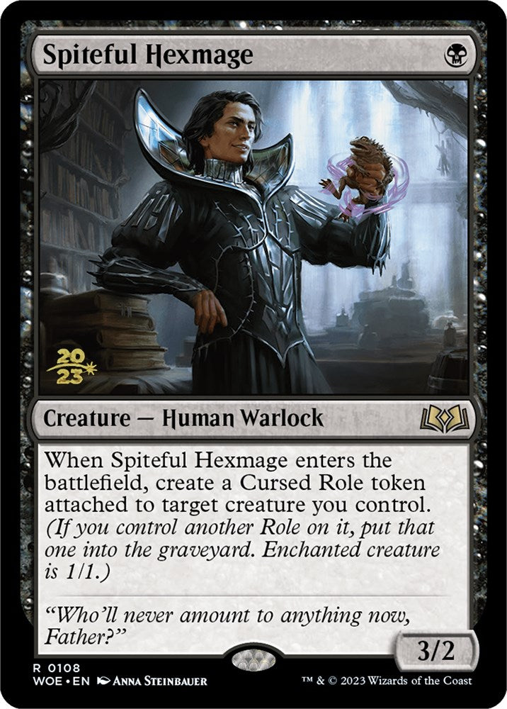 Spiteful Hexmage [Wilds of Eldraine Prerelease Promos] | Odin's Place