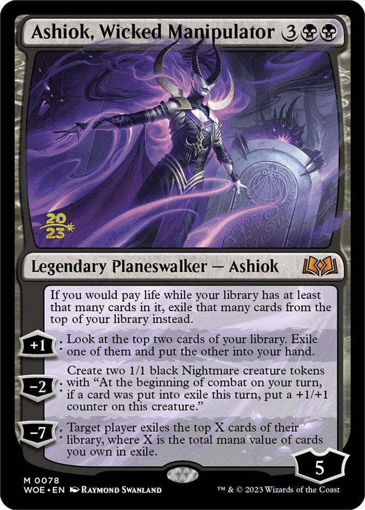 Ashiok, Wicked Manipulator [Wilds of Eldraine Prerelease Promos] | Odin's Place