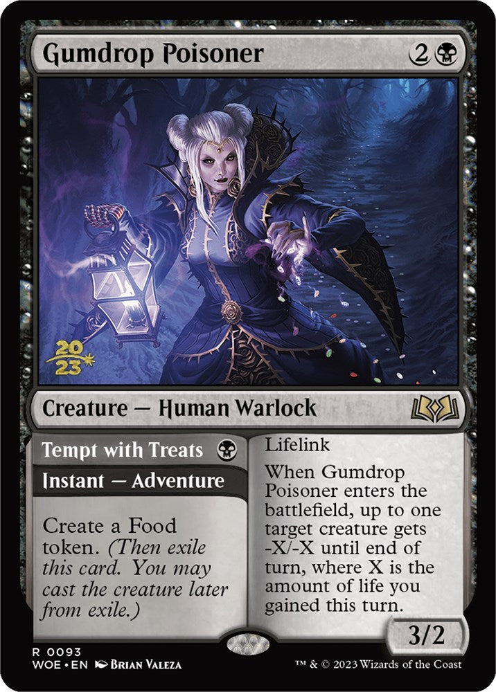 Gumdrop Poisoner // Tempt with Treats [Wilds of Eldraine Prerelease Promos] | Odin's Place