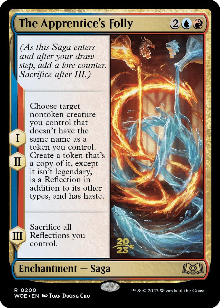 The Apprentice's Folly [Wilds of Eldraine Prerelease Promos] | Odin's Place