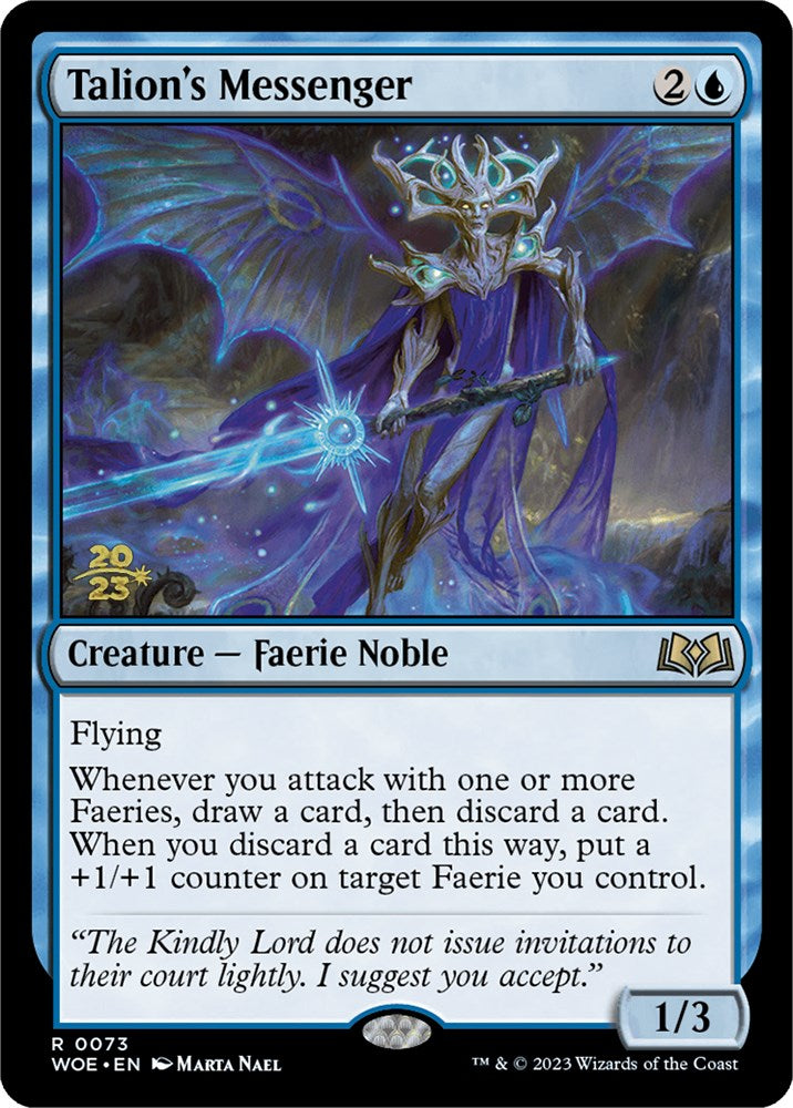 Talion's Messenger [Wilds of Eldraine Prerelease Promos] | Odin's Place