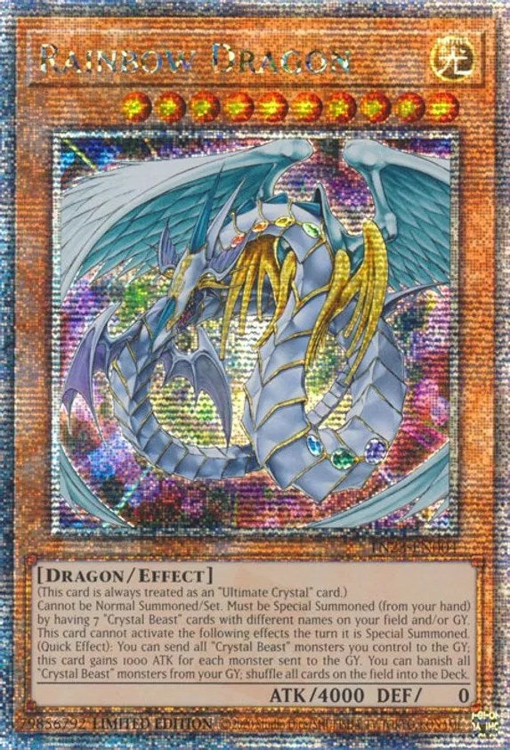 Rainbow Dragon [TN23-EN004] Quarter Century Secret Rare | Odin's Place