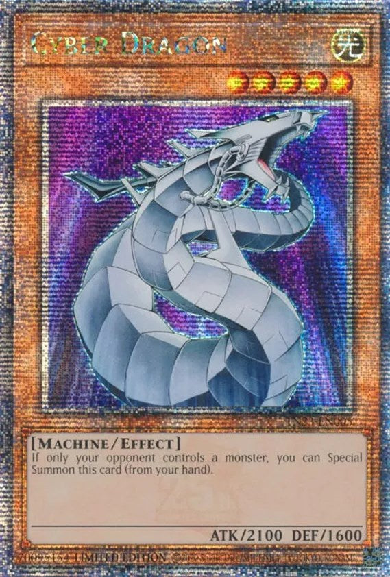 Cyber Dragon [TN23-EN005] Quarter Century Secret Rare | Odin's Place