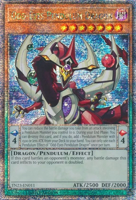 Odd-Eyes Pendulum Dragon [TN23-EN011] Quarter Century Secret Rare | Odin's Place