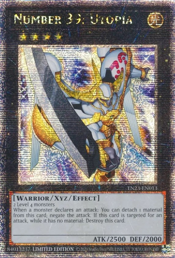Number 39: Utopia [TN23-EN013] Quarter Century Secret Rare | Odin's Place